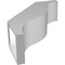 Ekena Millwork 5 1/2-in. W x 16-in. D x 20-in. H Funston Architectural Grade PVC Knee Brace BRCP055X16X20FST - alternate 2